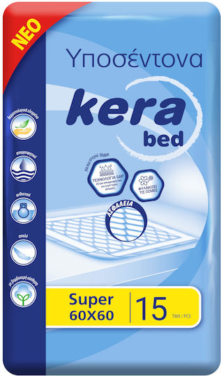 Kera Bed Super Incontinence Underpads Super 60x60cm 15pcs