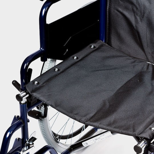 Mobiak Gemini 24’ инвалидна количка Инвалидна количка 24" Сгъваемо Прост тип 46см 0811600 Син