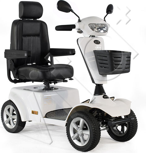 Vita Orthopaedics Vita Orthopaedics Rollstuhl Scooter mit Einfacher Rücken 09-2-160 Blau