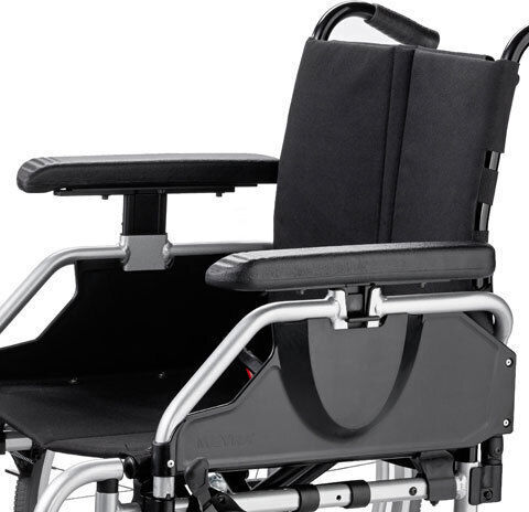 Meyra Eurochair 2 2750 24 Inch Wheelchair Light Type with Simple Back 38cm