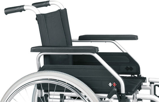 Bischoff & Bischoff S-Eco 300 XL Αναπηρικό Αμαξίδιο 24" Απλού Τύπου με Απλή Πλάτη 55cm
