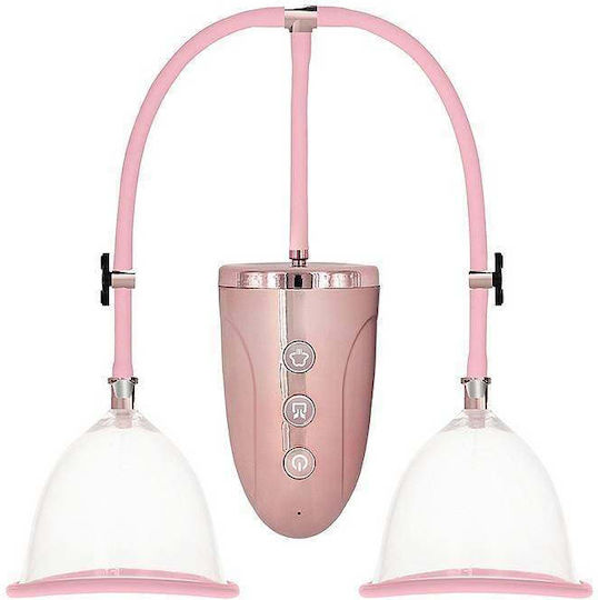 Shots Sauger Brustwarzen Automatisch wiederaufladbare Milchpumpe Set Large Rosa 1Stück