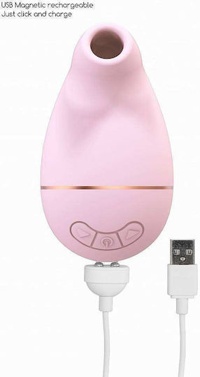 Shots Irresistible Kissable Αναρροφητής Vagin cu Vibrații Pink 1buc