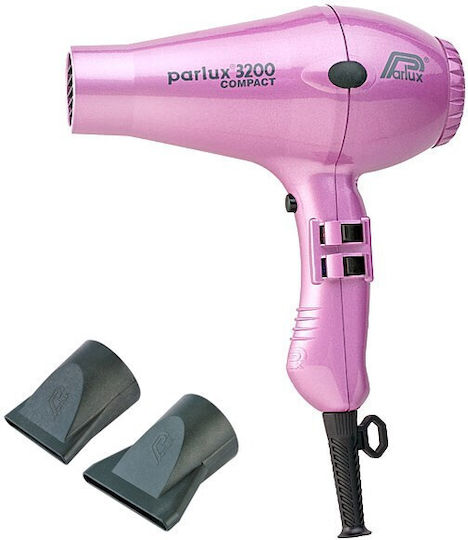 Parlux 3200 Compact Professional Hair Dryer 1900W Pink