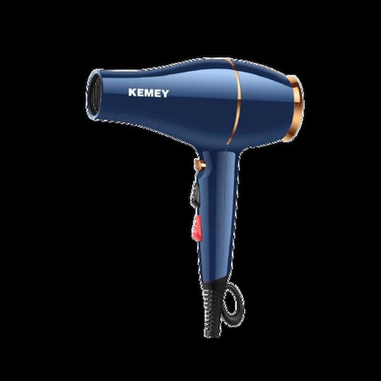 Kemei Сешоар 3500W Blue