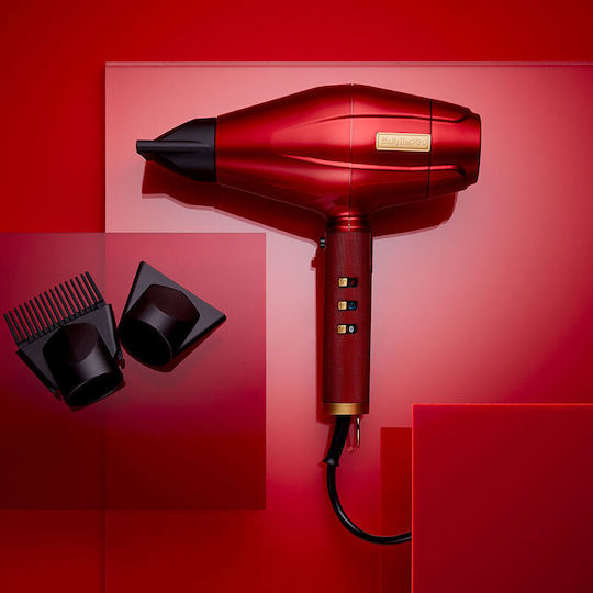 Babyliss Redfx Ionic Επαγγελματικό Πιστολάκι Μαλλιών με Φυσούνα 2200W