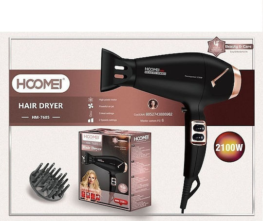 Hoomei Professionell Haartrockner 2100W