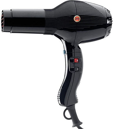 GammaPiu 5555 Tormalionic Πιστολάκι Μαλλιών 2400W Black