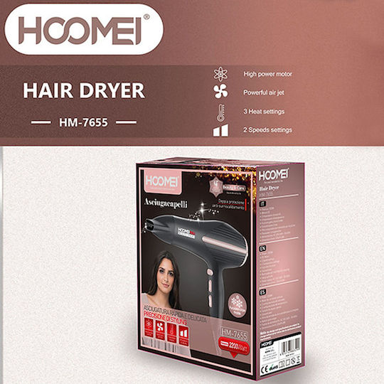 Hoomei Professionell Haartrockner 2200W