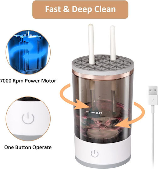 Electric Ultrasonic Makeup Brush Cleaner