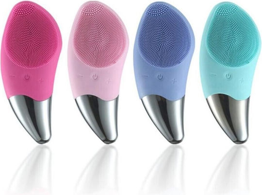 Factory Βούρτσα Καθαρισμού Προσώπου από Σιλικόνη Pink BR-020