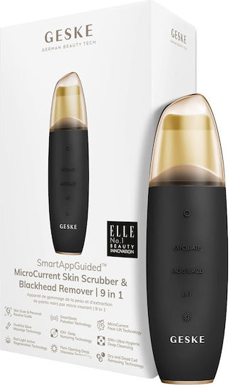 Geske Microcurrent Skin Scrubber Blackhead Remover LED για Αντιγήρανση