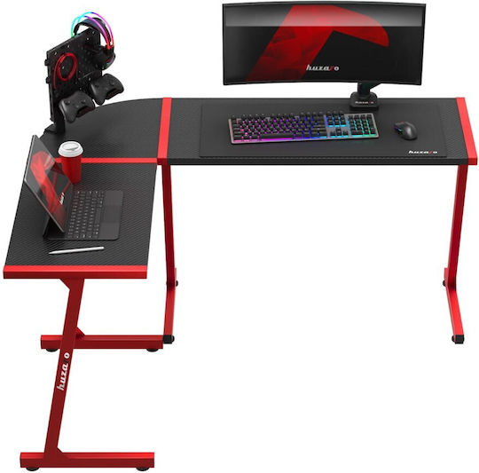 Gaming Office Hero 6.0 Wooden Red 147x112x72cm