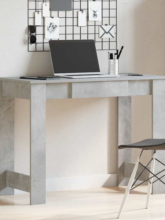 Desk Wooden Grey 100x45x75cm