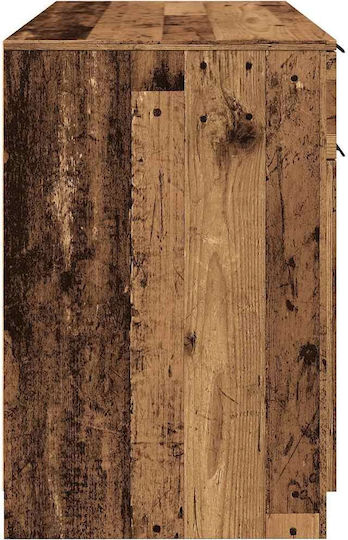 Γραφείο Ξύλινο Καφέ 100x50x75εκ.