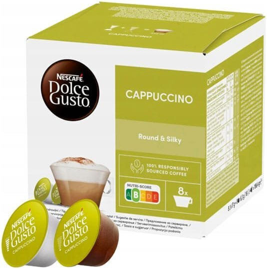 Nescafe Cappuccino Capsules Compatible with Dolce Gusto Machine 16pcs