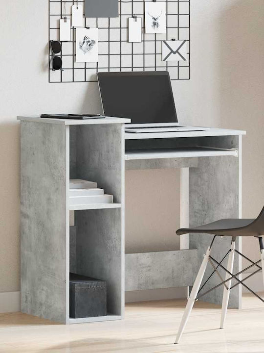 Computer Office Wooden Grey 84x40x78cm