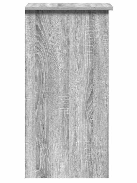 Γραφείο Υπολογιστή Ξύλινο Γκρι Sonoma 84x40x78εκ.