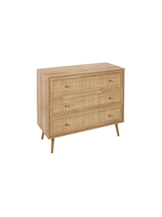 Bali Home Deco Factory Flurmöbel 3 Schubladen Maße 90x39x79cm Hd7455