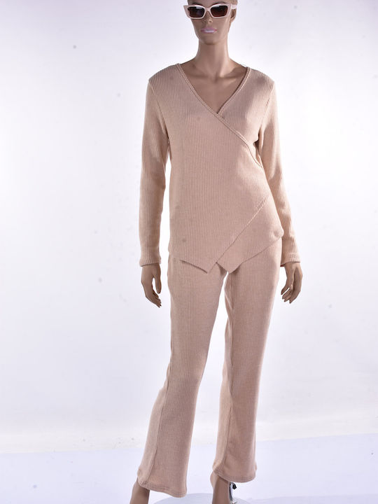 Women's Blouse Beige
