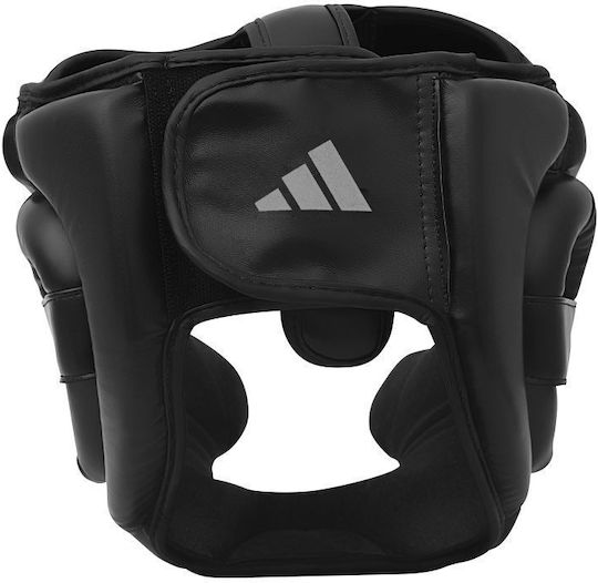 adidas Speed Adult Full Face Boxing Headgear Synthetic Leather Black