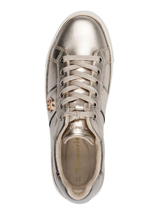 Damen Sneakers Light Gold