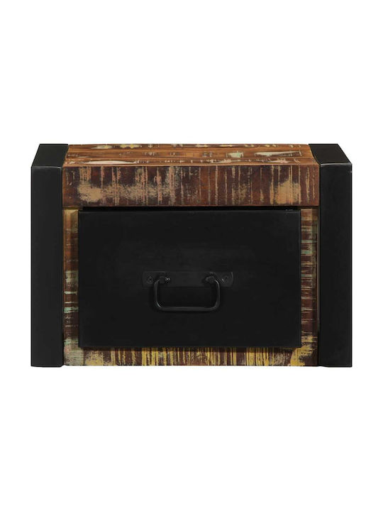 Κομοδίνο από Μασίφ Ξύλο Πολύχρωμο 40x35x25cm 4015946