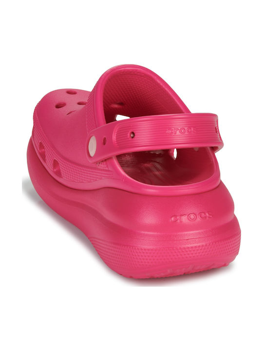Crocs Crush Women's Clogs Fuchsia