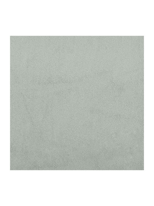 Fotoliu Balansoar Catifelat Gri deschis 61x78x98cm