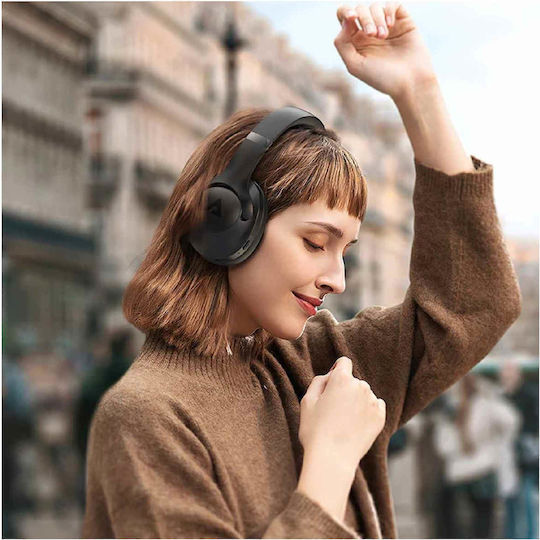 Acefast H4 Fără fir / Cu fir Over Ear Căști cu 55 ore de Funcționare și Încărcare Rapidă Bej