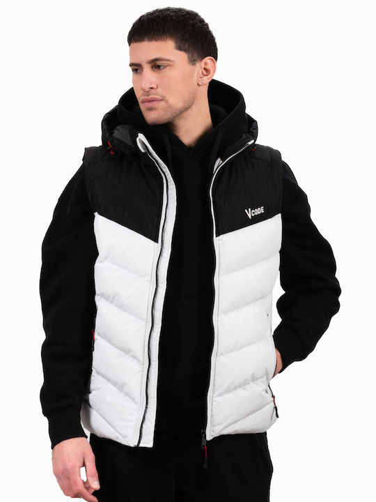 Ice Tech Jacket Puffer White-black