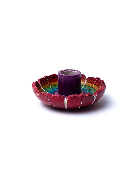 Χειροποίητη Θήκη Θυμιάματος Lotus Ξυλάκια Palo Santo 10x3cm