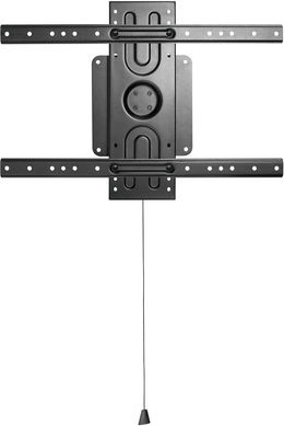 Brateck LP69-46F Βάση Τηλεόρασης Τοίχου έως 80" και 50kg Ασημί