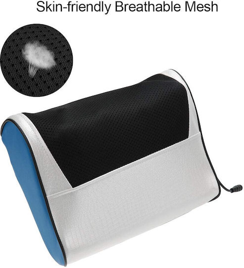 Pillow Massage Shiatsu for the Neck & the Back with Heating Function Blue