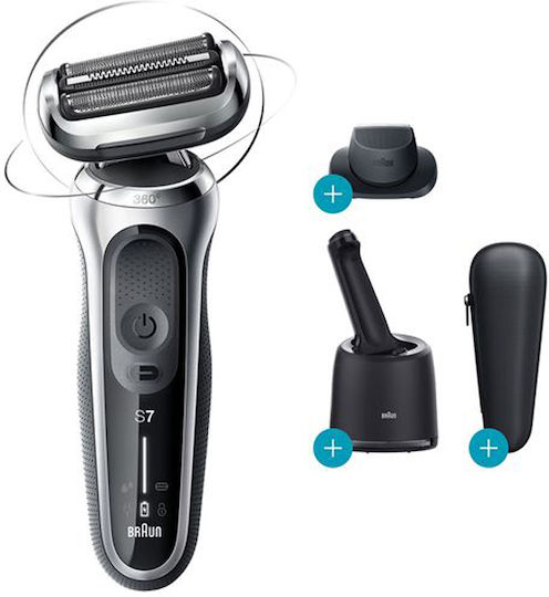 Braun Series 7 71-S7200cc Vintage Elektrorasierer Gesicht Wiederaufladbar