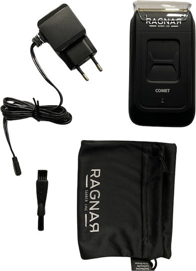 Eurostil Ragnar Comet Schwarz 44449 Vintage Elektrorasierer Gesicht Wiederaufladbar