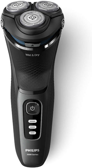 Philips Series 3000 S3244/12 Περιστρεφόμενη Ξυριστική Μηχανή Προσώπου Επαναφορτιζόμενη