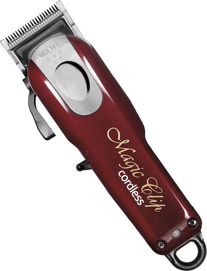 Wahl Professional Magic Clip Cordless 5 Star Series Professional Hair Clipper Red 08148-016