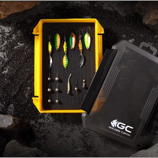 Κασετινα Golden Catch Lure Case Foam Double Lock