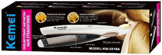 Kemei KM-2218A Преса за коса с керамични плочи 65W
