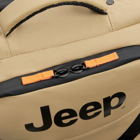 Delsey Jeep Σακ Βουαγιάζ 38lt Warm Sand με Ρόδες Υφασμάτινο Μ55xΠ25xΥ35εκ.