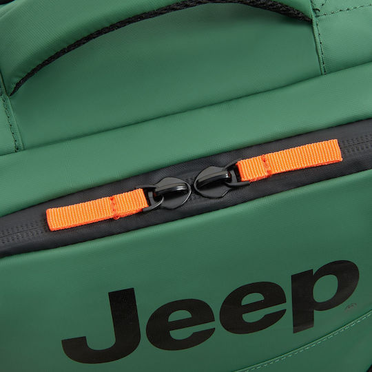 Delsey Jeep Сак Вояж 38лт Elm Green с колела Текстилен Д55xШ25xВ35см.