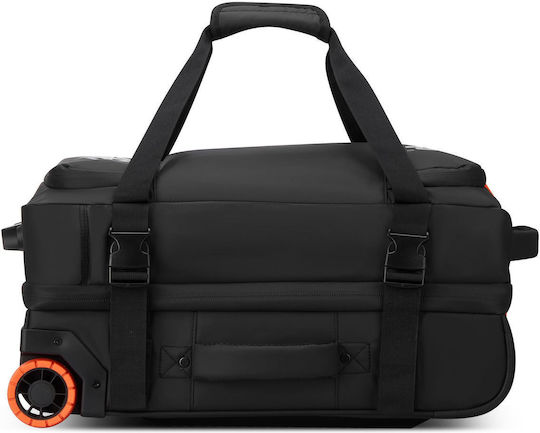 Delsey Jeep Σακ Βουαγιάζ 38lt Black με Ρόδες Υφασμάτινο Μ55xΠ25xΥ37εκ.