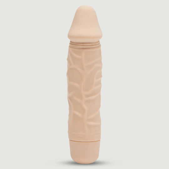 ToyJoy Get Real Mini Classic Vibrator Mini Ρεαλιστικός Δονητής 16cm Flesh