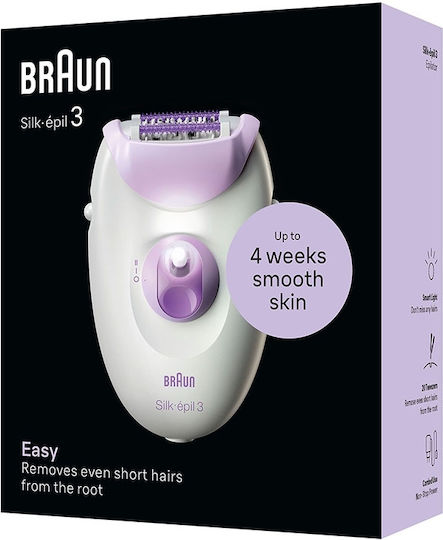 Braun Silk-Epil 3 Epilator Machine Epilator for Body & Bikini SE3000