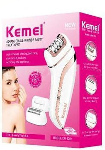 Kemei Αποτριχωτική Μηχανή Epilator για το Σώμα KM-1207