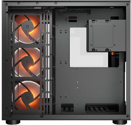 Cougar FV150 RGB Gaming Midi Tower Κουτί Υπολογιστή με Πλαϊνό Παράθυρο Μαύρο