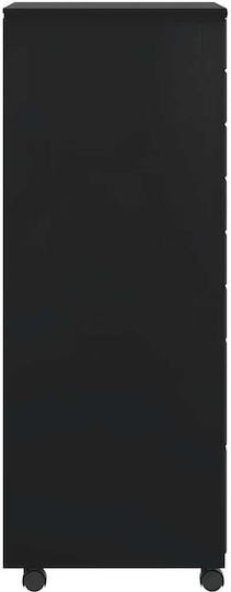 Sertar De Birou Din Lemn Masiv Cu Roți Magazin Online 53x39x103cm