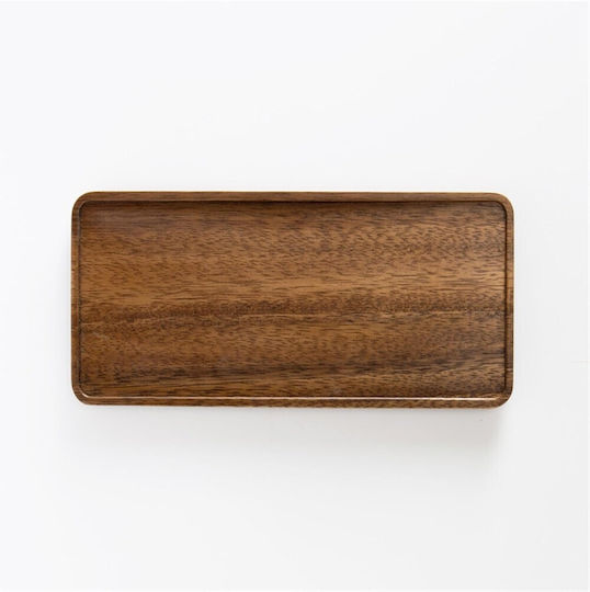 Acacia Wood Rectangular Platter 30x16x2cm 19-690 Gtsa