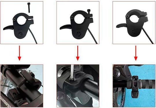 Μονάδα Γκαζιού Thumb Black Sm 25cm Connector Ηλεκτρικά Πατίνια Smartgyro